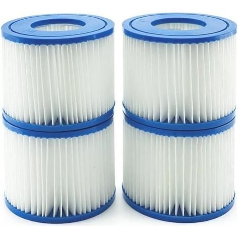 Cartouche Filtrante VI BW58323 - Compatible avec Bestway - 4 pièces - Cylindrique (1/5)