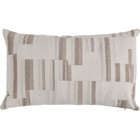Cuscino calix in lino beige 50x30 cm - Atmosphera créateur d'intérieur