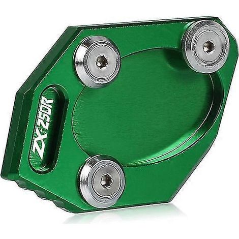 650 2007 2008 2009 Motorrad 650 Seitenständer-Verlängerungsplatte für Kawasaki 650 0709--grün zx250r (1/5)