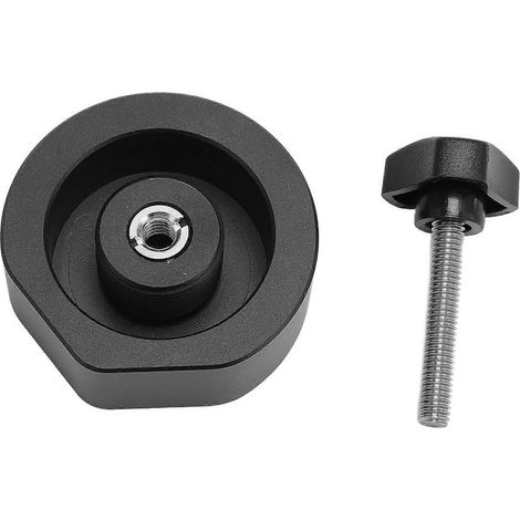 Adaptateur pour trépied satellite en alliage d'aluminium avec filetage 1/4 pouce pour une utilisation en extérieur