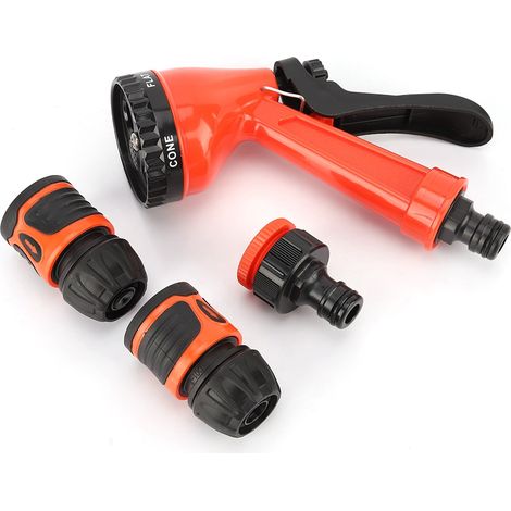 Arroseur De Jardin Réglable - Connecteur Tuyau Inclus - 5 Modes D Arrosage - Pour Pelouse Et Plantes - Lot De 1 (1/5)