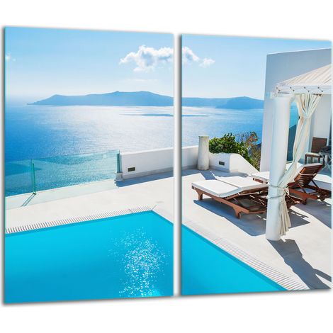 2x 30x52 Glasschneidebretter Meer (1/5)