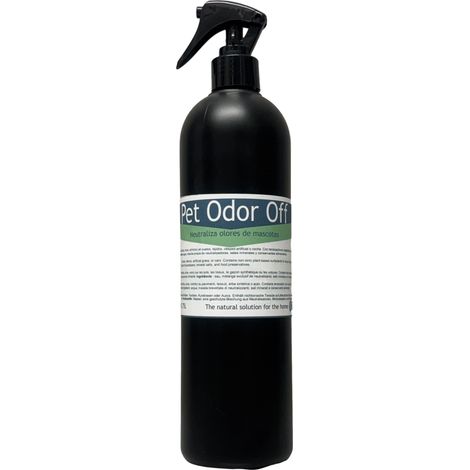 Neusol Pet Odor Off – Neutralizador natural  Elimina olor de mascotas: orina, vómitos, heces,.. Suelos, paredes, textiles, césped..  Fórmula segura sin CLP ni fragancias 0,75L