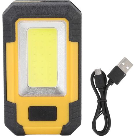 Lanterne LED rechargeable magnétique 4800 mAh 3 modes USB (1/5)