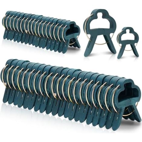 Set mit 60 verstellbaren Pflanzenbindern für Garten, Tomaten, Weinreben und Gemüse – 2 Größen enthalten (3 Sets à 20 Stück) (1/5)