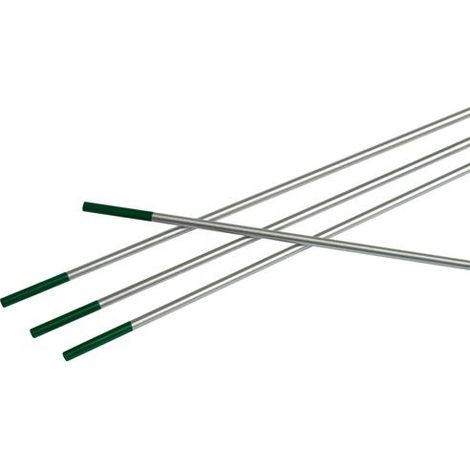 Wolframelektrode WP Ø 2,4 mm Länge 175 mm grün (1/2)