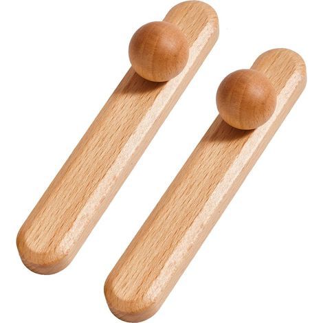 Lot de 2 Poignées de Meubles en Forme de Boule Style Moderne Beech Single Trou Base Beech Boule Convient pour Armoires Tiroirs Armoires Cuisine Chambre à Coucher Armoires à (96MM) (1/5)