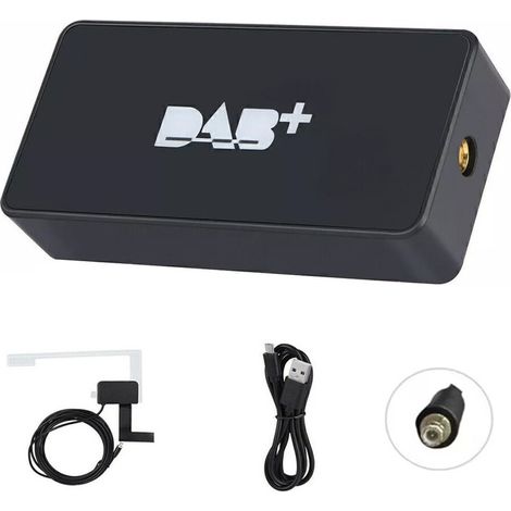 Adaptateur récepteur d'autoradio numérique DAB/DAB+ pour autoradio Android
