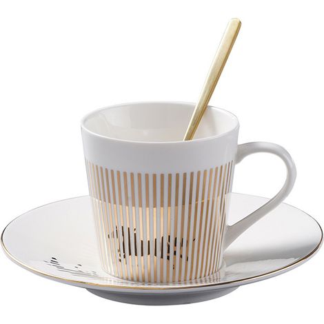 Kreative Keramik-Kaffeetassen mit bewegten Spiegelungen (Pferd), mehrfarbige Teetasse. Die Spiegelung bewegt sich mit der Drehung der Tasse. (1/5)