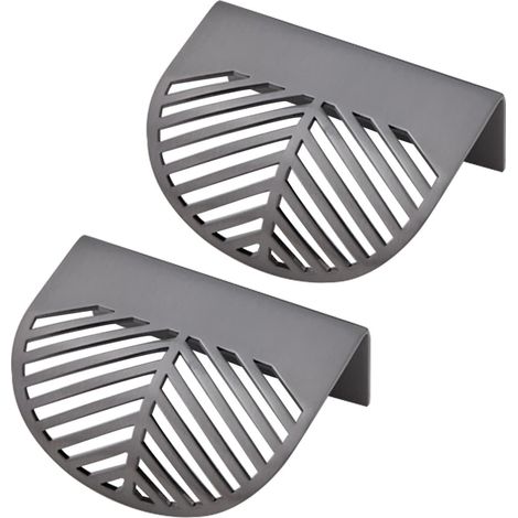 Poignées de porte placard (lot 2), en cuivre pur, invisibles (1/5)