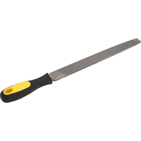 Lime à aiguiser en acier à outils au carbone T12, haute dureté, avec manche antidérapant, 37 cm (1/5)
