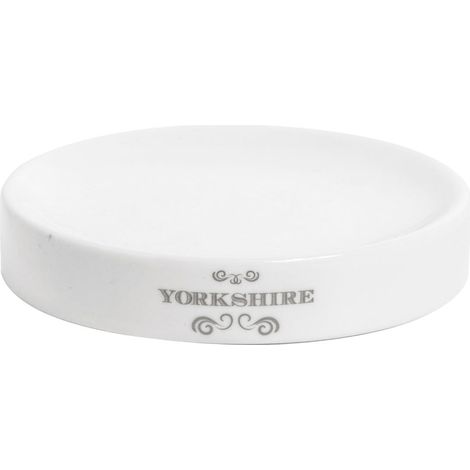 METAFORM - YORKSHIRE PORTA SAPONE BIANCOIN PORCELLANA (1/2)