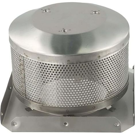 Filet de combustion de terrasse en acier inoxydable 304 - Écran émetteur et base de rechange - Accessoires de chauffage de terrasse d'extérieur (7cm) (1/4)