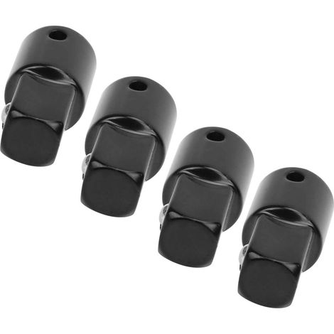 Ensemble de 4 adaptateurs pour clés à douille en acier à haute teneur en carbone, outil de conversion pour clé à cliquet 1/4 à 3/8 pouce (1/5)
