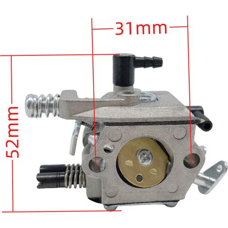 Carburetor compatible with 4500, 5200, 5800, 45, 52, 58 cm³ engines 909-066 (1/4)