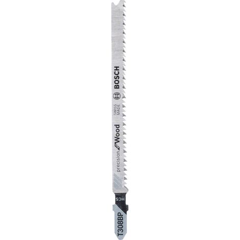 Bosch 2608667399 Hoja de sierra de calar T 308 BP Precision Wood 3 uds (1/4)