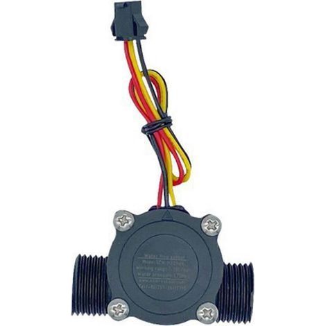 Capteur de débit d'eau à effet Hall G1/2" 1-30 L/min 1,75 MPa (1/5)