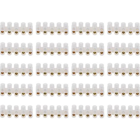 10 Pièces Fiches Banane 4mm 7 Broches Cuivre 1000V 32A Empilables Mâle avec Manchon Doux et Serrage Vis Vert (1/5)