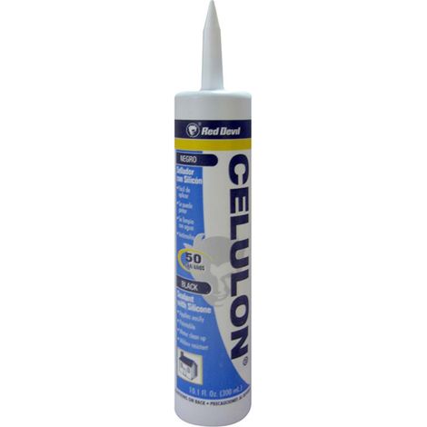 Sellador de Juntas Negro 300ml Red Devil