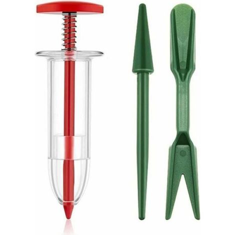 Semoir À Main - Réglable Pour Semis Précis - Pour Fleurs Légumes Et Herbes - Ensemble Complet De Jardinage (1/4)