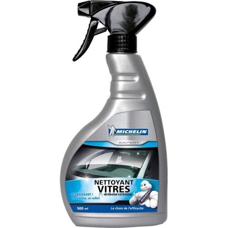 Limpiador de cristales MICHELIN Expert spray 500 ml para cristales de veh铆culos interior y exterior