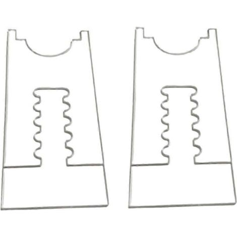 Réglable transparent Acrylic mur Spacer (lot de 2 pièces) 6.69-11.34 Protect Walls (1/5)