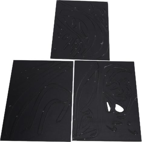 Miroir 3D Décoratif Autocollant Mural Amovible Décalque pour Salon Bureau Café (1/5)