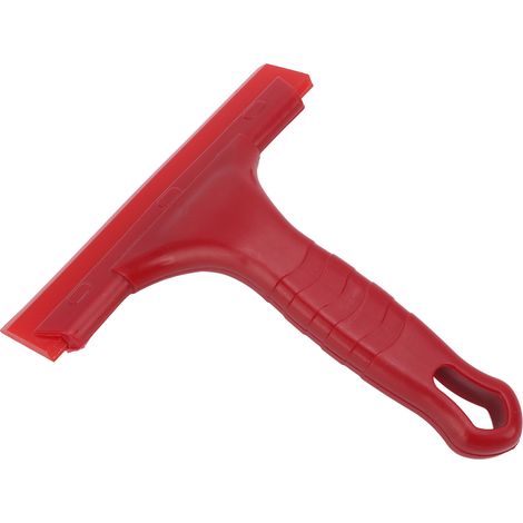 Raclette Vitre Portable Nettoyant Pare-Brise Voiture Grattoir Multiusage Rouge (1/5)