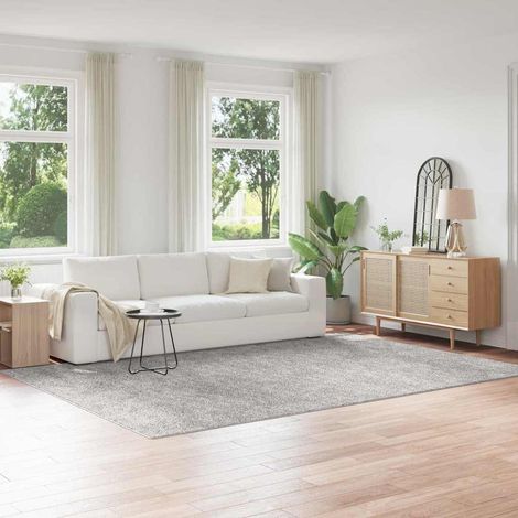 vidaXL Tapis Shaggy Anti-dérapant Gris 240 x 340 cm PP (1/5)