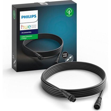 Philips Hue White and Color ambiance Extensión de cable para exteriores de 5 m (1/5)