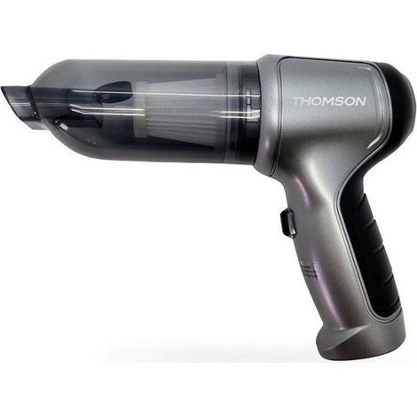 Aspirapolvere per auto - THOMSON - 3 in 1 - 80 W - 12000 pa - Autonomia 18 min - Fornito con 6 accessori - Grigio