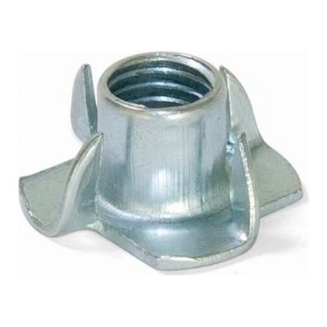 Emuca – Ecrou à griffe M10 pour fixation solide – Finition métal – Dimensions 22.5 x 22.5 mm – Hauteur 11 mm – 3006805 (1/2)