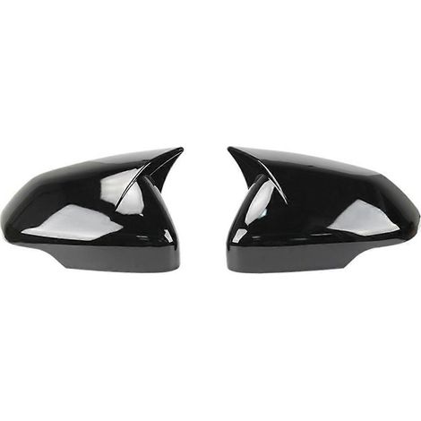 Coque de rétroviseur intérieur, coque de rétroviseur latéral, noir brillant (1/5)
