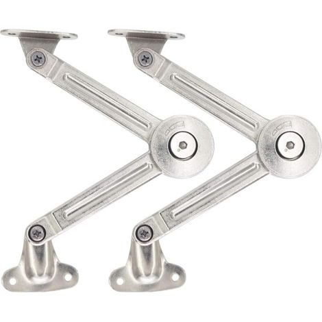 Ensemble de 2 circuits d'amortissement pour portes relevables de meubles de cuisine (1/5)