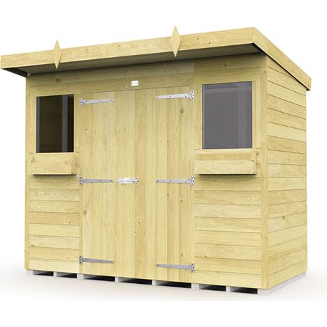 8 x 4 Pent Summer Shed
