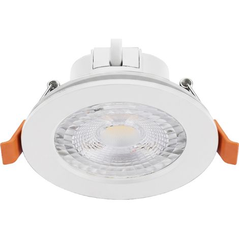 Spot LED Encastrable Etanche D68 7W CCT IP54 Blanc - 60 deg - Switch 3000-4000-6500K (1/4)