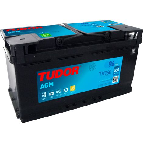 Tudor TK960 Batería de Coche AGM 96Ah 850A EN