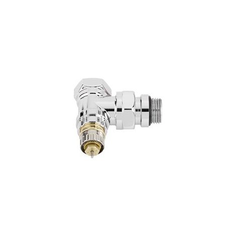 Corps équerre de robinet chromé RA2000 réglable RA-NCX 15 - 1/2" (15/21) (1/4)