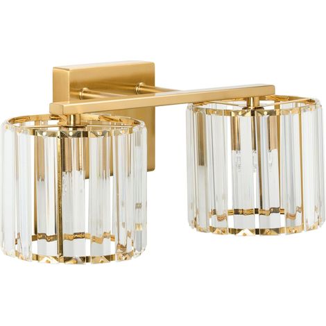 Wandlampe LOURIDO Metall Gold