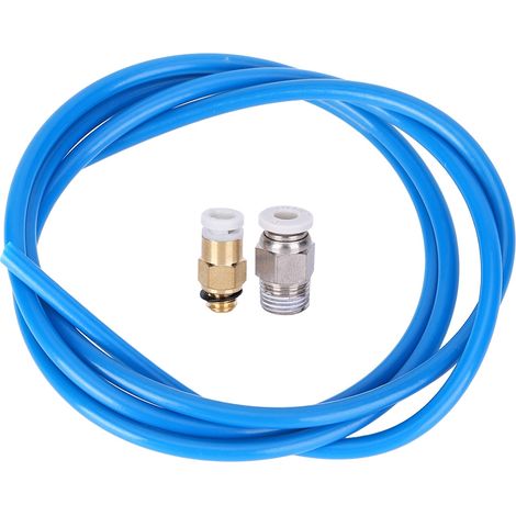3D-Drucker-Ferndüsenset, dunkelblauer PTFE-Zufuhrschlauch, korrosionsbeständige Isolierung, 1,5 m / 4,9 Zoll (1/5)