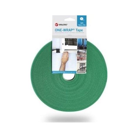 Velcro ONE-WRAP ruban adhésif réutilisable vert 16 mm