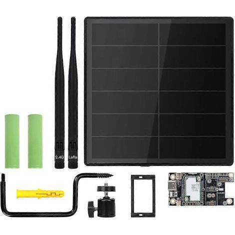 D5L Solarknoten mit 5V-Solarpanel RAK19007 & RAK4631 WisBlock-Integration Bluetooth WiFi LoRa IoT Low-Power-Modul B
