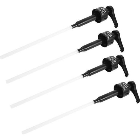 Distributeur Sirop - Pompe Manuelle 10 ml - Pour Café Thé Smoothie Cocktail - 4 Pièces (1/4)