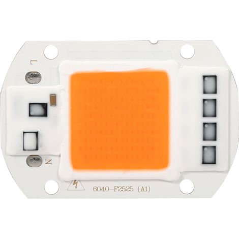 50-W-Vollspektrum-COB-LED-Pflanzenlampe, warmweiß/kaltweiß, für Pflanzen, Hydrokultur und Pflanzenwachstumsbeleuchtung, 1 Stück (1/5)