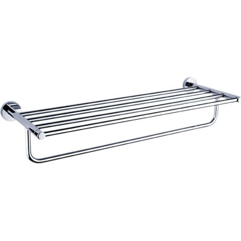Nimco Unix - Mensola con portasciugamani, lunghezza 65 cm, cromo UN 13063-26 (1/2)