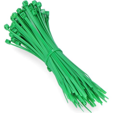 Fascetta fermacavo in nylon GBN 2,5x200mm verde (confezione da 100 unità) FISCHER