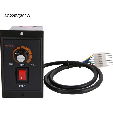 Drehzahlregler für Einphasenmotoren, 220 V, 50/60 Hz, 300 W (1/5)