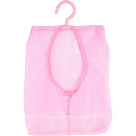 Sac de Rangement en Maille à Suspendre Multi-usages pour Chaussettes, Bas, Organisateur de sous-vêtements, Soutien-Gorge et Organisateur de sous-vêtements de Salle de (Rose) (1/5)