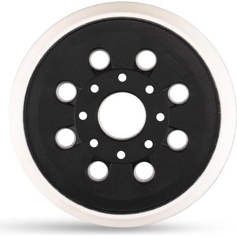 Plateau de ponçage professionnel de 125 mm pour Bosch GEX 125-1 AE, plateau de support à 8 trous pour ponceuse excentrique PEX 220 A & AE, plaque de ponçage excentrique. (1/5)