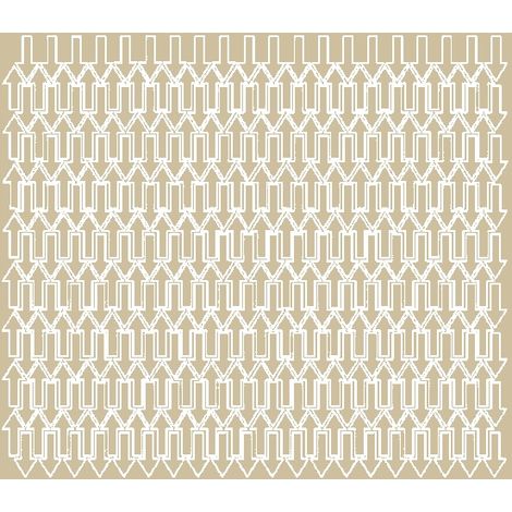 Adesivi a forma di freccia 1x2 cm, 340 pezzi, beige lucido